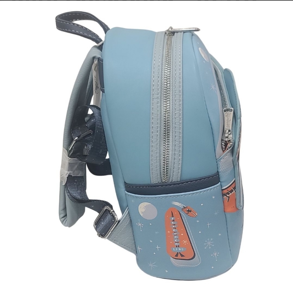 Disney Parks Loungefly Mini Backpack - Retro Tomorrowland - Picture 3 of 13